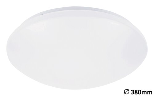 Rabalux 3420 Lucas LED Stropní svítidlo s pohybovým čidlem | Přírodní bílá | 24W | Bílá