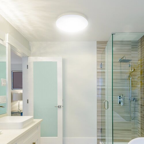 Rabalux 3439 Lucas LED Koupelnové stropní svítidlo | Přírodní bílá | 24W | Bílá