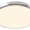 Rabalux 3464 Balthasar LED Stropní venkovní světlo | RGB | Variabilní | Stmívatelné | 18W | Bílá | Chrom | Kov