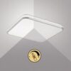 Rabalux 3479 Linden LED Stropní svítidlo s ovladačem | Variabilní | Stmívatelné | 7,2W | Bílá | Chrom | Kov