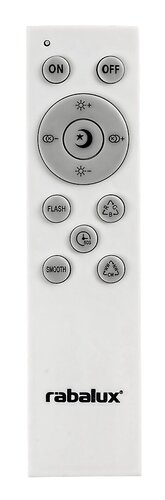 Rabalux 3509 Rodion Smart LED Vnitřní osvětlení | RGB | Variabilní | Stmívatelné | 24W | Bílá