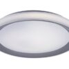 Rabalux 3510 Everest Smart LED Stropní svítidlo | RGB | Variabilní | Stmívatelné | 40W | Bílá | Kov | Stříbrná