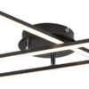 Rabalux 3514 Svetlana LED Moderní stropní svítidlo | Teplá bílá | 25W | Bílá | Černá