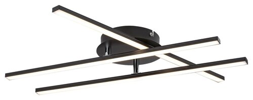 Rabalux 3514 Svetlana LED Moderní stropní svítidlo | Teplá bílá | 25W | Bílá | Černá