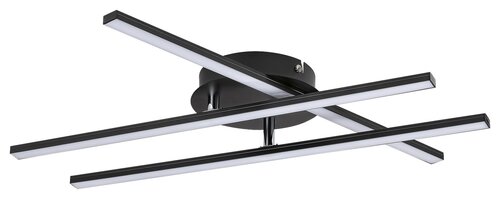 Rabalux 3514 Svetlana LED Moderní stropní svítidlo | Teplá bílá | 25W | Bílá | Černá