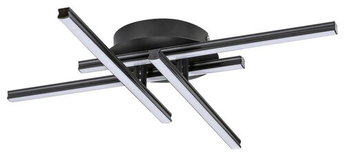 Rabalux 3515 Svetlana LED Moderní stropní svítidlo | Teplá bílá | 28W | Bílá | Černá