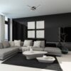 Rabalux 3515 Svetlana LED Moderní stropní svítidlo | Teplá bílá | 28W | Bílá | Černá