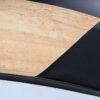 Rabalux 3528 Maple LED stropní svítidlo | Přírodní bílá | 24W | Bílá | Černá