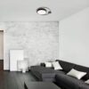 Rabalux 3529 Saphira LED Moderní stropní svítidlo | Teplá bílá | 28W | Bílá | Černá