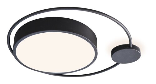 Rabalux 3530 Saphira LED Moderní stropní svítidlo | Teplá bílá | 48W | Bílá | Černá