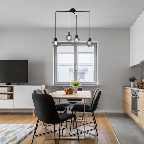 Rabalux 3540 Belano Lustr | E27 | Černá