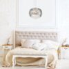 Rabalux 3599 Ninelle Křišťálový lustr | G9 | Chrom | Kov