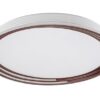 Rabalux 3750 Valter LED Moderní stropní svítidlo | Teplá bílá | Stmívatelné | 36W | Bílá | Hnědá