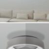 Rabalux 3928 Adeline LED Stropní svítidlo s ovladačem | Variabilní | Stmívatelné | 24W | Bílá | Šedá