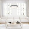 Rabalux 3929 Adeline LED Moderní stropní svítidlo | Variabilní | Stmívatelné | 24W | Bílá | Šedá