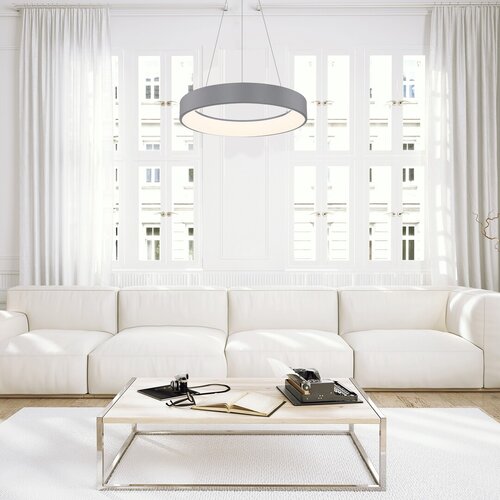 Rabalux 3929 Adeline LED Moderní stropní svítidlo | Variabilní | Stmívatelné | 24W | Bílá | Šedá