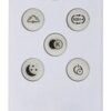 Rabalux 3935 Igor LED Stropní svítidlo s ovladačem | RGB | Variabilní | Stmívatelné | 16W | Bílá