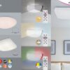 Rabalux 3935 Igor LED Stropní svítidlo s ovladačem | RGB | Variabilní | Stmívatelné | 16W | Bílá