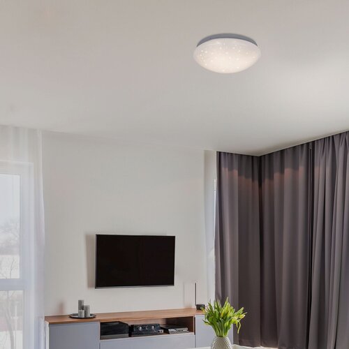 Rabalux 3936 Lucas LED Moderní stropní svítidlo | Přírodní bílá | 12W | Bílá