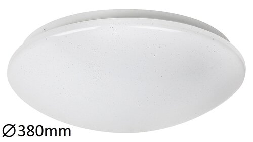 Rabalux 3938 Lucas LED Moderní stropní svítidlo | Přírodní bílá | 24W | Bílá