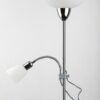 Rabalux 4059 Diana Stojací lampa | E27 | Bílá | Chrom | Kov