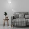 Rabalux 4061 Action Stojací lampa | E27 | Bílá