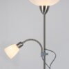 Rabalux 4067 Diana Stojací lampa | E27 | Bílá | Chrom | Kov