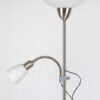 Rabalux 4067 Diana Stojací lampa | E27 | Bílá | Chrom | Kov