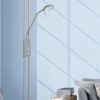 Rabalux 4075 Beta Stmívatelná stojací lampa | R7S | Teplá bílá | Stmívatelné | Chrom | Kov