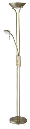 Rabalux 4076 Beta Stmívatelná stojací lampa | R7S | Teplá bílá | Stmívatelné | Barevný kov | Bronz