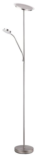 Rabalux 4162 Aaron LED stojací lampa | Teplá bílá | 23W | Chrom | Kov