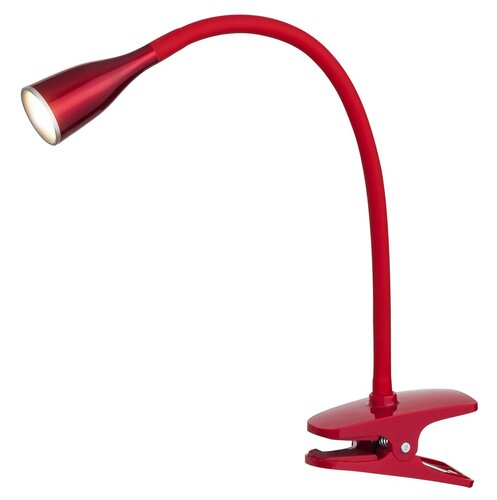 Rabalux 4198 Jeff LED Moderní stolní lampička | Teplá bílá | 45W | Červená