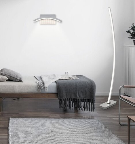 Rabalux 4490 Addison LED Moderní stojací lampa | Teplá bílá | 28W | Kov
