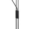 Rabalux 4554 Gamma Trend Stojací lampa | E27 | Bílá | Černá