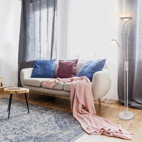 Rabalux 4555 Gamma Trend Stojací lampa | E27 | Bílá