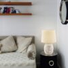 Rabalux 4605 Dorka Lampička s textilním stínidlem | E14 | Hnědá