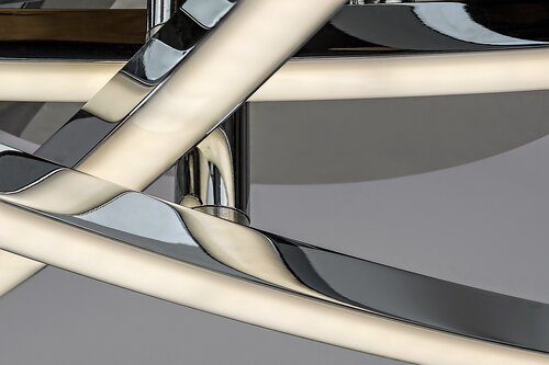Rabalux 4606 Cyclone LED Moderní stropní svítidlo | Přírodní bílá | 21W | Bílá | Chrom | Kov