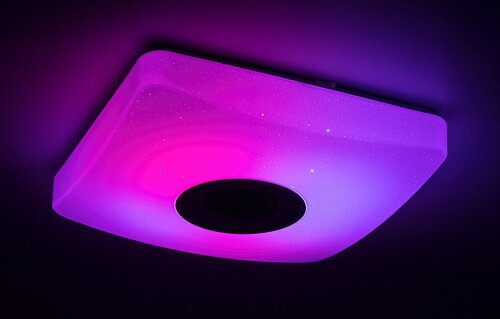 Rabalux 4682 Murry LED Moderní stropní svítidlo | RGB | Variabilní | Stmívatelné | 18W | Bílá