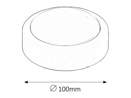 Rabalux 4703 Push light LED Vnitřní osvětlení | 0,3W | Bílá