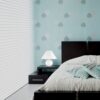 Rabalux 4901 Ariel Lampička s textilním stínidlem | E14 | Bílá