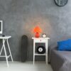 Rabalux 4904 Ariel Lampička s textilním stínidlem | E14 | Oranžová