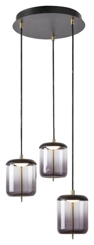Rabalux 5027 Delice LED Moderní stropní svítidlo | Přírodní bílá | 18W | Černá