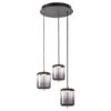 Rabalux 5027 Delice LED Moderní stropní svítidlo | Přírodní bílá | 18W | Černá
