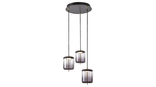 Rabalux 5027 Delice LED Moderní stropní svítidlo | Přírodní bílá | 18W | Černá