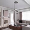 Rabalux 5027 Delice LED Moderní stropní svítidlo | Přírodní bílá | 18W | Černá