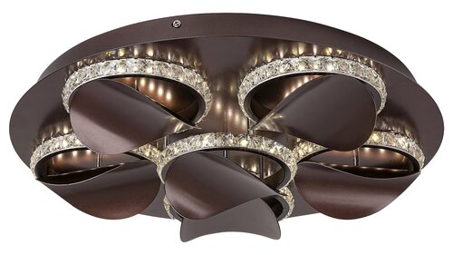 Rabalux 5051 Capriana LED Moderní stropní svítidlo | Přírodní bílá | Stmívatelné | 36W | Hnědá