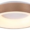 Rabalux 5052 Carmella LED Moderní stropní svítidlo | Přírodní bílá | 30W | Barevný kov | Bílá | Zlatá