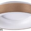 Rabalux 5052 Carmella LED Moderní stropní svítidlo | Přírodní bílá | 30W | Barevný kov | Bílá | Zlatá