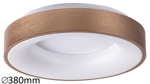 Rabalux 5052 Carmella LED Moderní stropní svítidlo | Přírodní bílá | 30W | Barevný kov | Bílá | Zlatá