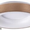 Rabalux 5053 Carmella LED Moderní stropní svítidlo | Přírodní bílá | 50W | Barevný kov | Bílá | Zlatá